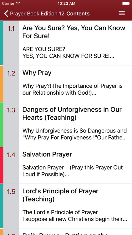 Prayers Book