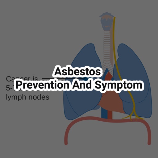 Asbestos  prevention symptoms and Complete Health App icon