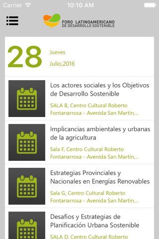 Foro Latinoamericano de Desarrollo Sostenible screenshot 3