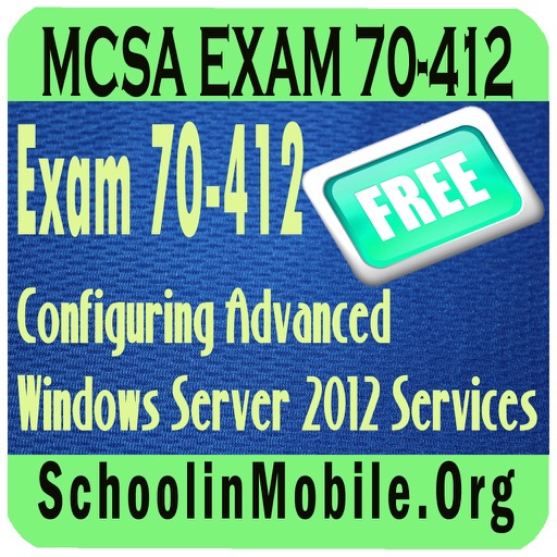 Windows Server 2012 Services Exam 70-412 iOS App