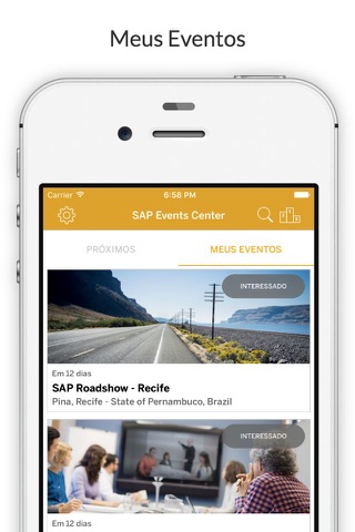 SAP Events Center screenshot 3