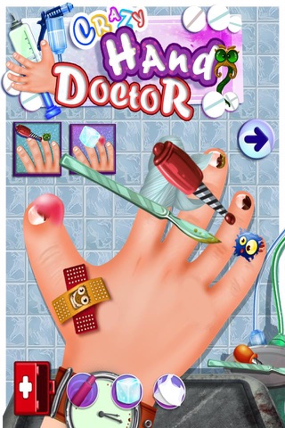 Crazy Hand Doctor Adventure screenshot 2
