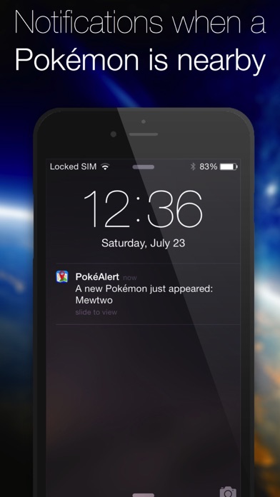 How to cancel & delete PokéAlert - Push Notifications for Pokémon GO from iphone & ipad 1