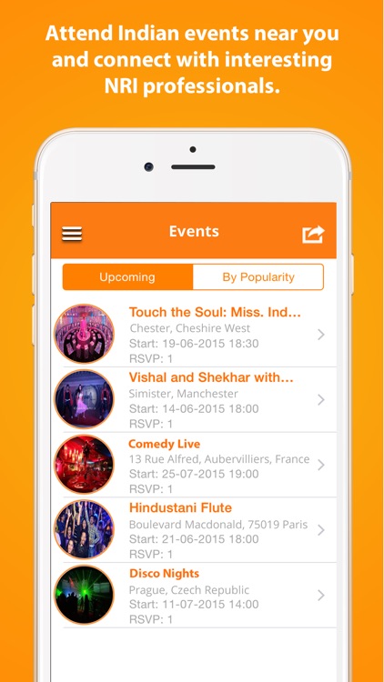 IndiansInEU #1 App to connect with Indians inEU