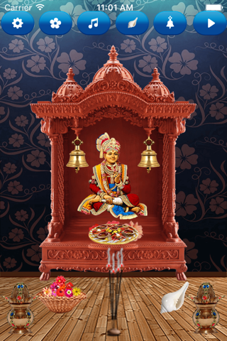 Lord Swaminarayan Virtual temple: Worship Shri Swaminarayan Kirtan screenshot 2