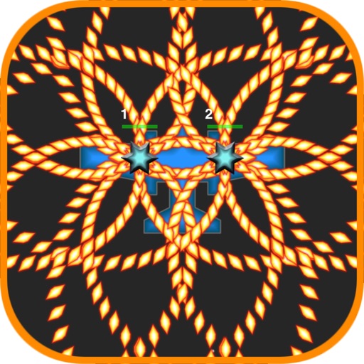 Graph War - barrage, bullet hell, bullet curtain, manic shooter iOS App