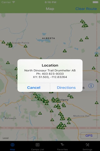 Alberta – Camping & RV spots screenshot 4