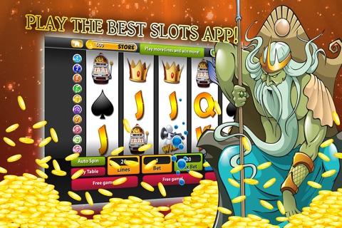 777 Neptune King Of The Sea Slot Machine Casino - Play The Greatest Golden Treasure Of Jackpot Oceans screenshot 2