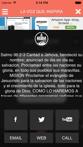 Game screenshot KGBA 1490 AM Radio Cristiana hack