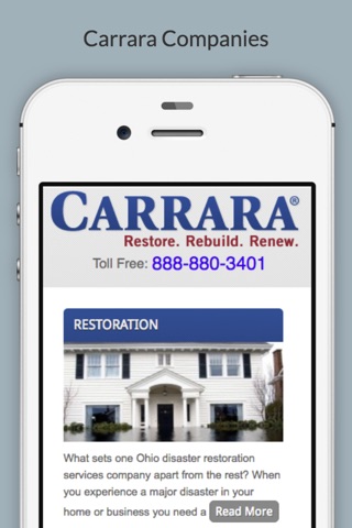 Carrara Companies screenshot 2