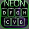 Neon Color Keys – Pimp Your Key.board.s With Glow.ing Skins, Cute Fonts & Emoji