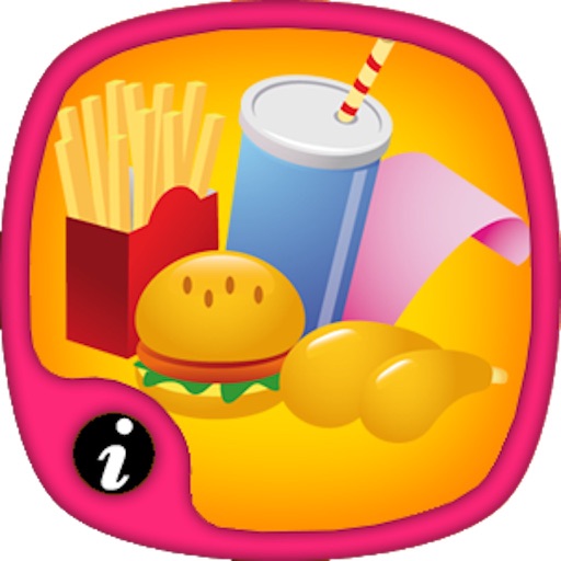 Name of Foods and Learn Quantities - The best food trivia Flashcard  games Icon