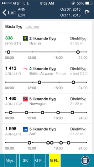 Stockholm Arlanda Airport (ARN) Flight Tracker Scandinavian (圖5)-速報App