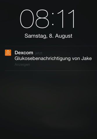 Dexcom Follow mg/dL DXCM1 screenshot 3