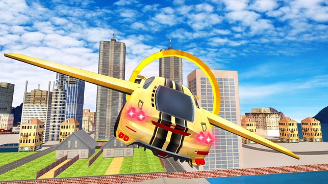 Futuristic Flying Car Drive 3D - Extreme Car Driving Simulat(圖2)-速報App