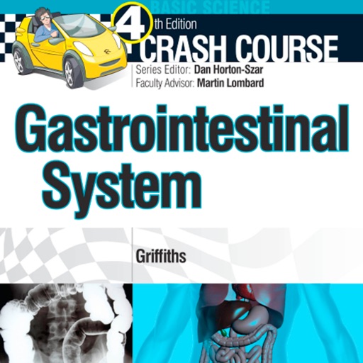 Crash Course: Gastrointestinal System, 4th Edition icon