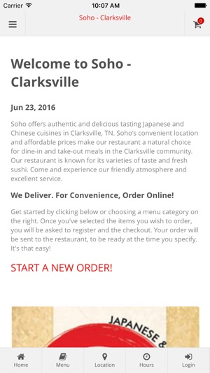 Soho - Clarksville Online Ordering(圖1)-速報App