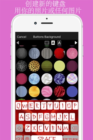 Custom Keys Pro - keyboard themes creator for iPhone with cool fonts and fancy emoji art screenshot 2