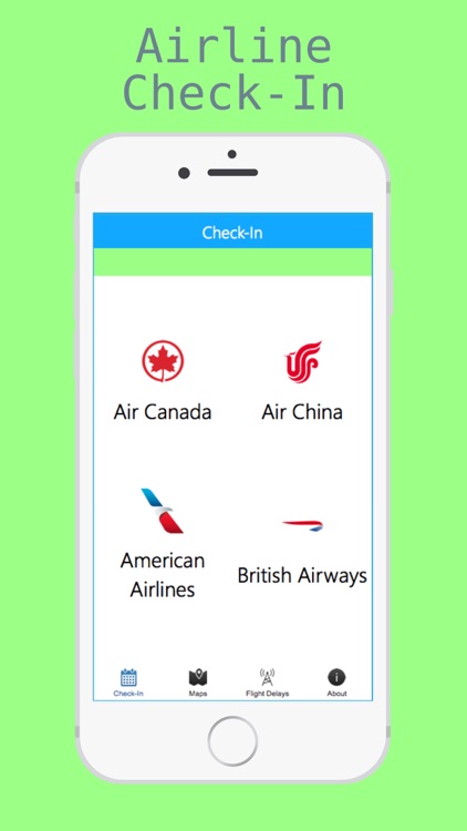 Airport Information - Check-In + Flight Delays + Terminal Maps