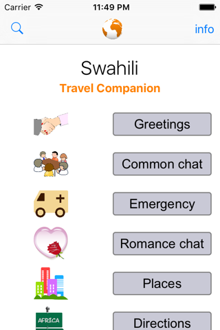 Swahili Travel Companion screenshot 3