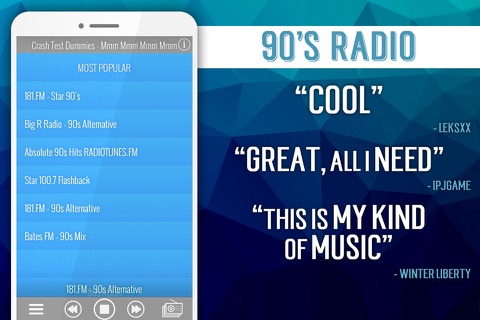 90s Radio+ screenshot 2