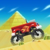Monster Truck Machine Desert Hill Climb Stunt Happy Wheels 4x4 Extreme Racing