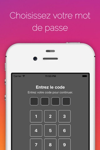 Lock for Instagram - Password & Code Protection screenshot 2