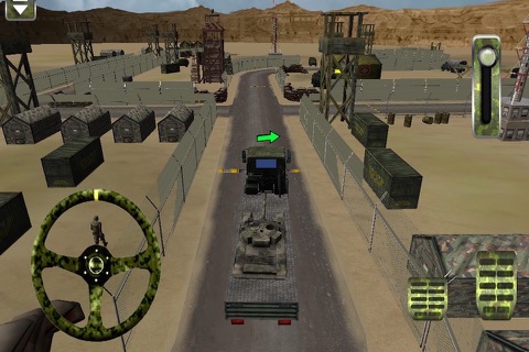 Tank Trucks Transport Top Secret Artilllery Transporter Mission Games screenshot 3