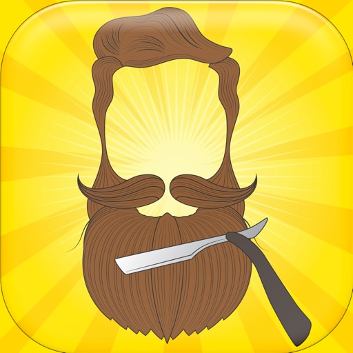 Barber Salon Makeover – Cool Hair Style.s and Beard Mustache Stickers for Men icon