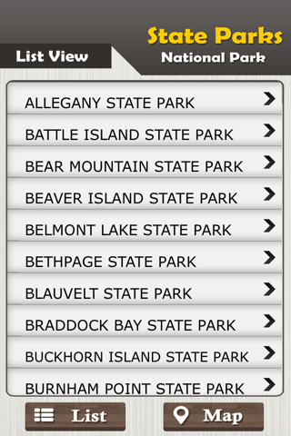 New York State Parks & National Parks screenshot 2