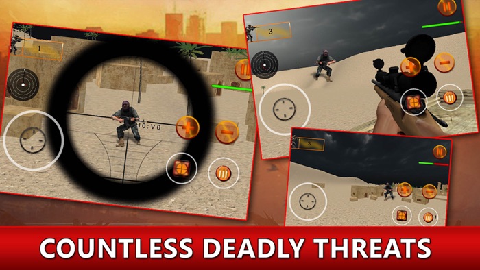 Bravo Sniper 3D Shooter - Shoot to Kill Terrorist Death Squad