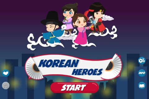 Korean Heroes: Learn Korean Words While you Save Korea (Free Version) screenshot 2