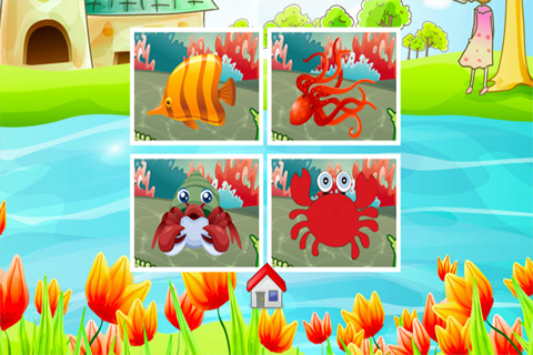 Sea Animal Coloring Book - Drawing and Painting Colorful for kids games free screenshot 4