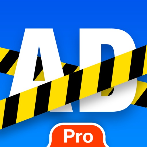 ADBlock Pro - Block all Ads for Safari, fast browsing and data saving icon