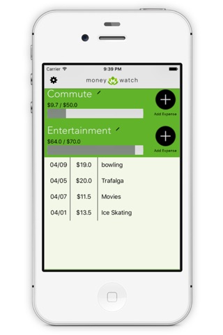 Money Watch - Month to Month Budget screenshot 3