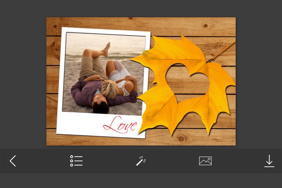 Love Photo Frames - Make awesome photo using beautiful photo frames screenshot 2