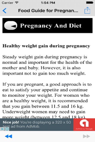 Food Guide for Pregnant Women - Pregnancy Diet & Pregnancy Health Tips screenshot 2
