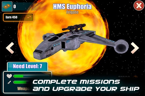 Spaceship Fighting Battle Wars 3D Full screenshot 3