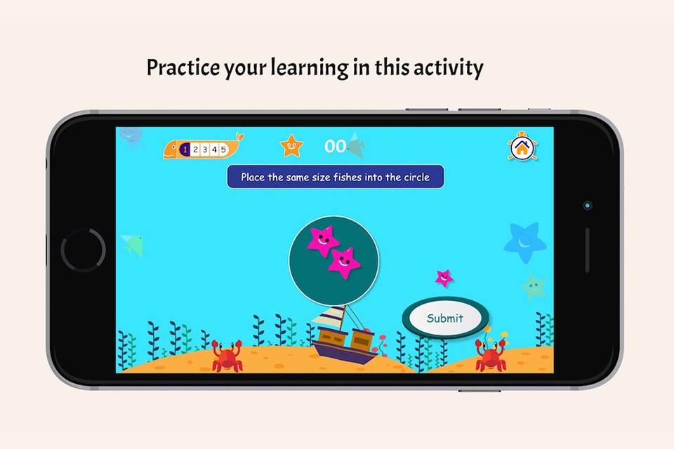 Learn Size, Color and Shapes screenshot 4