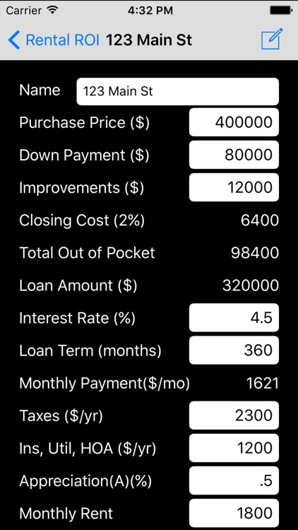 Rental ROI Plus