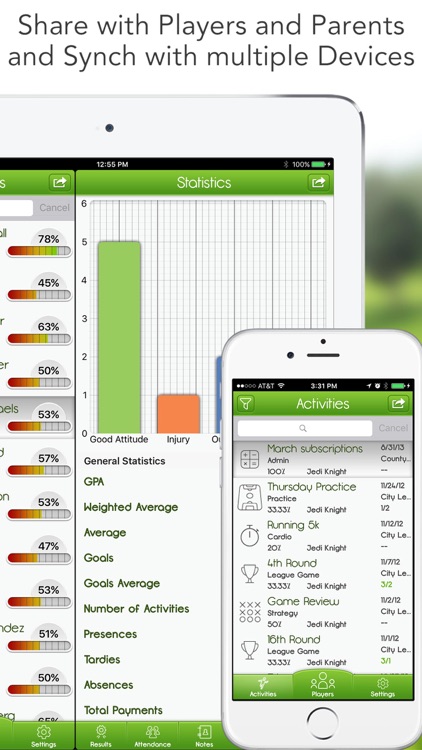 iGrade for LaCrosse Coach