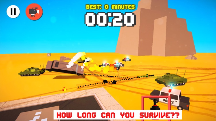 Smashy Dash 3 - PRO Crossy Crashy Cars and Cops - Wanted
