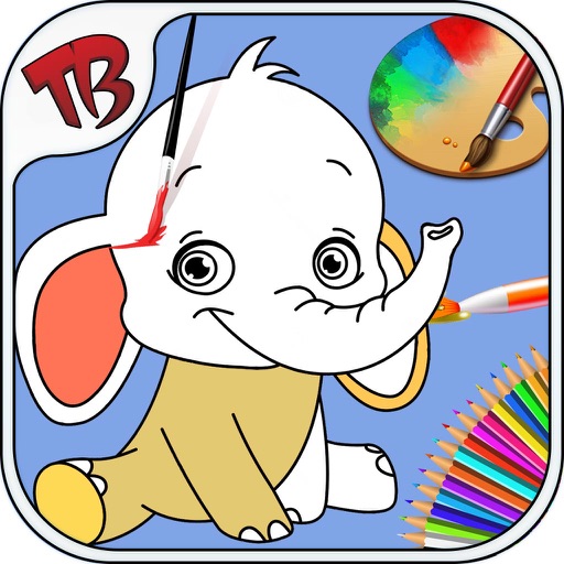 Free Coloring Pages - Preschool Colors Toys - Kids Love Learning Colors -Fun Color & Paint On Drawing Game For Kids iOS App