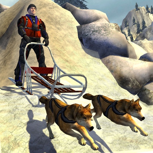 Snow Dog Sledge Simulator 3D Icon