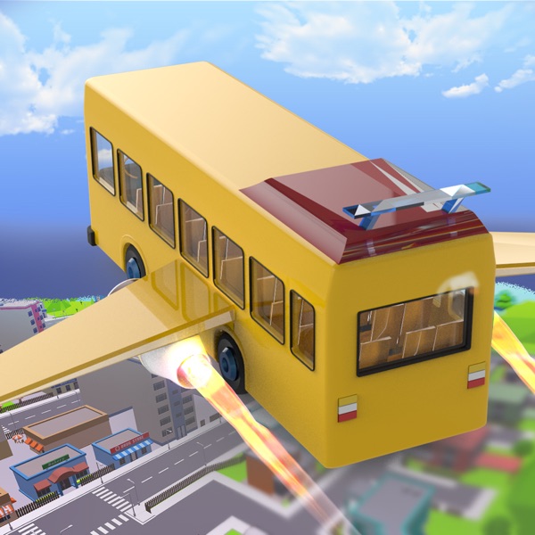 FUTURISTIC FLYING BUS PILOT - EXTREME RESCUE BUS FLIGHT AND TRANSPORT 3D SIMULATOR FUTURISTIC FLYING BUS PILOT - EXTREME RESCUE BUS FLIGHT AND TRANSPORT 3D SIMULATOR