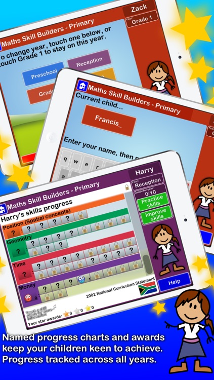 Maths Skill Builders - Primary - South Africa