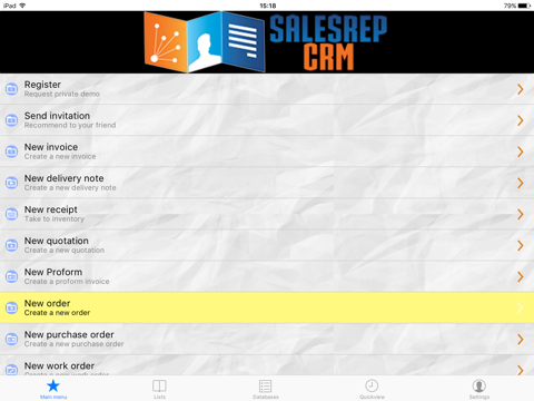 SalesRep-CRM screenshot 4