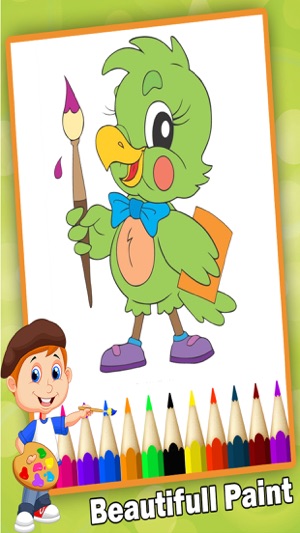 Cartoon Coloring Book - Free Coloring Book For Kids(圖4)-速報App