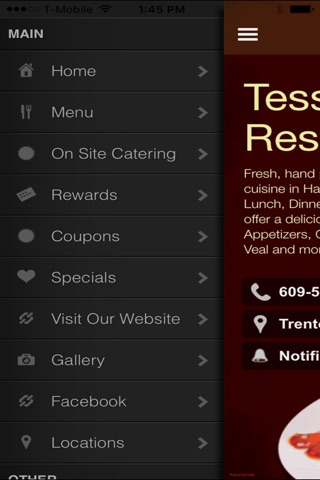 Tessara Restaurant screenshot 2