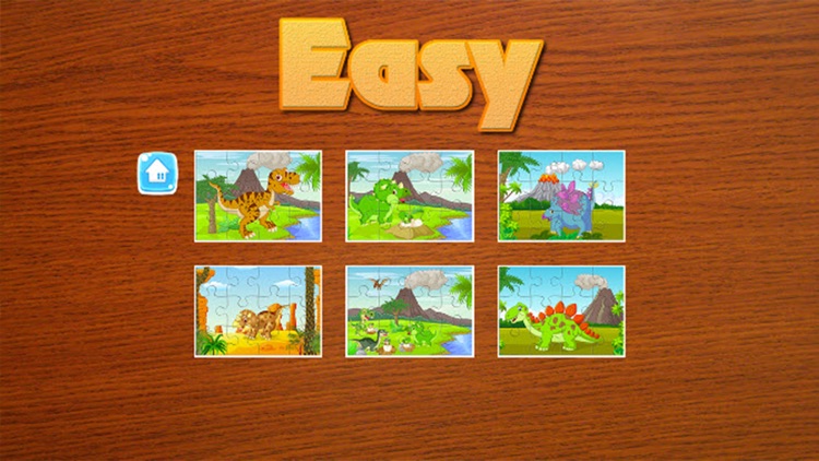 Jigsaw Puzzles Dinosaur - Games for Toddlers and kids screenshot-3